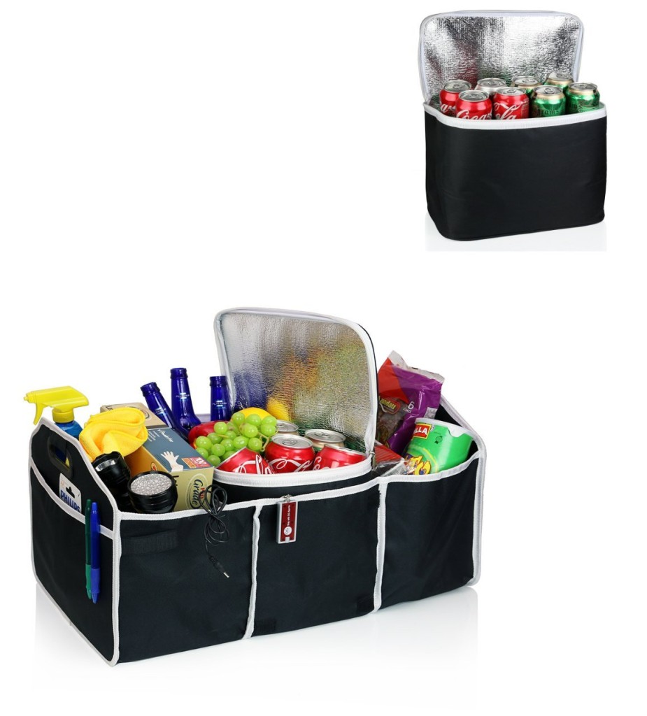 2 in 1 Collapsible Trunk Organizer & Cooler 