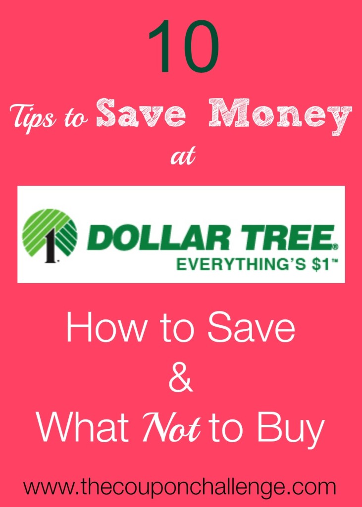 How to Save Money at Dollar Tree 1