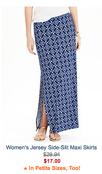Old Navy Maxi Skirt Sale