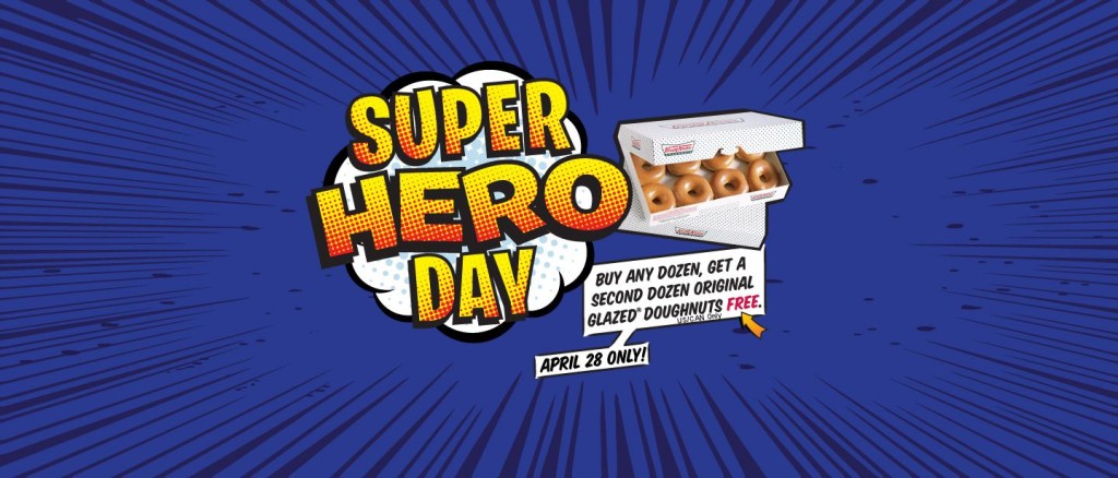 Krispy Kreme Super Hero Day 2015