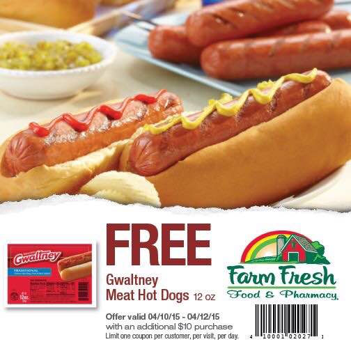 Farm Fresh: FREE Hot Dogs when you spend $10 + Sunday Reminder! - The ...