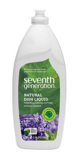 Seventh Generation Natural Dish Liquid - Lavender Floral and Mint 25 oz