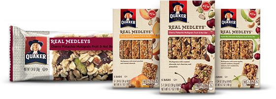 Quaker Real Medleys Bars