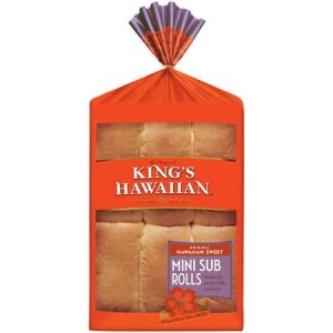 king hawaiian mini sub rolls