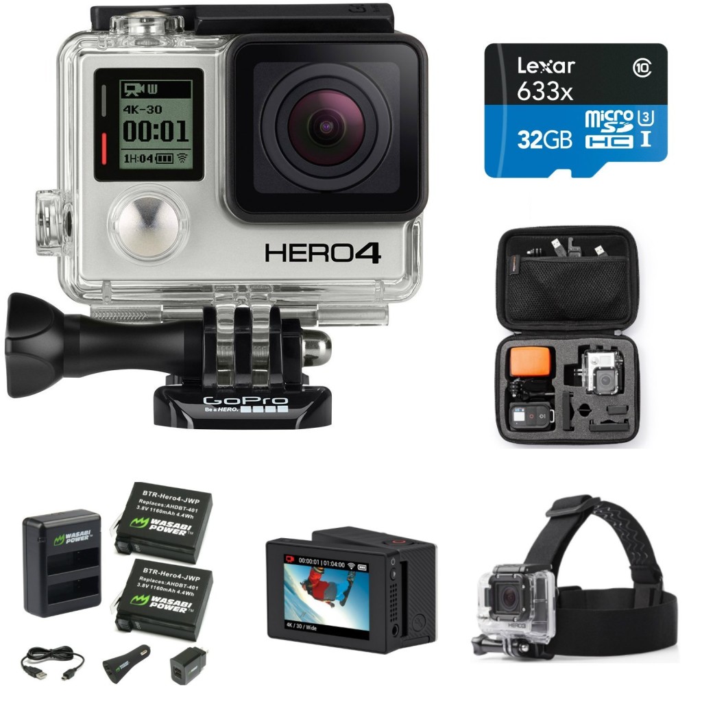 Amazon: GoPro HERO4 BLACK Prime Bundle $499.99 {Prime Members} - The ...