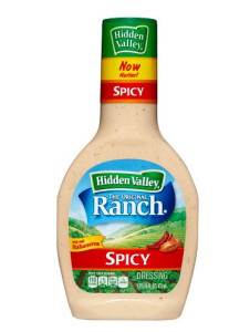 Hidden Valley Spicy Ranch Salad Dressing 16 oz