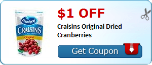 Craisins coupon