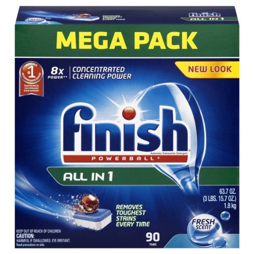 Finish Powerball Tabs Dishwasher Tablets