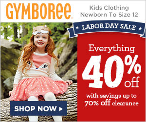 Gymboree Labor Day Sale