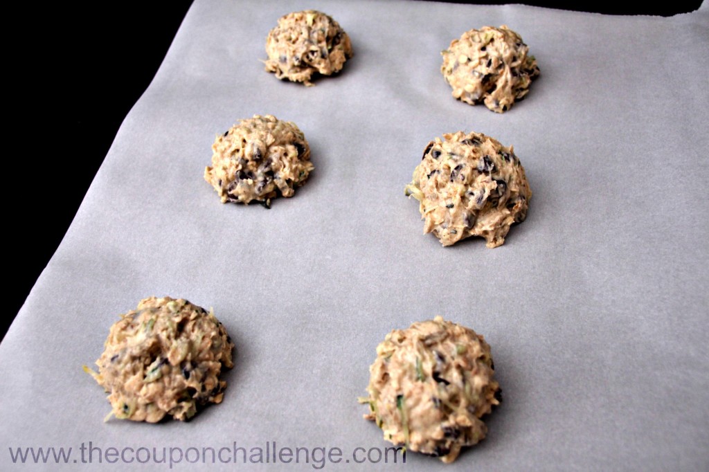 Zucchini Oatmeal Chocolate Chip Cookies