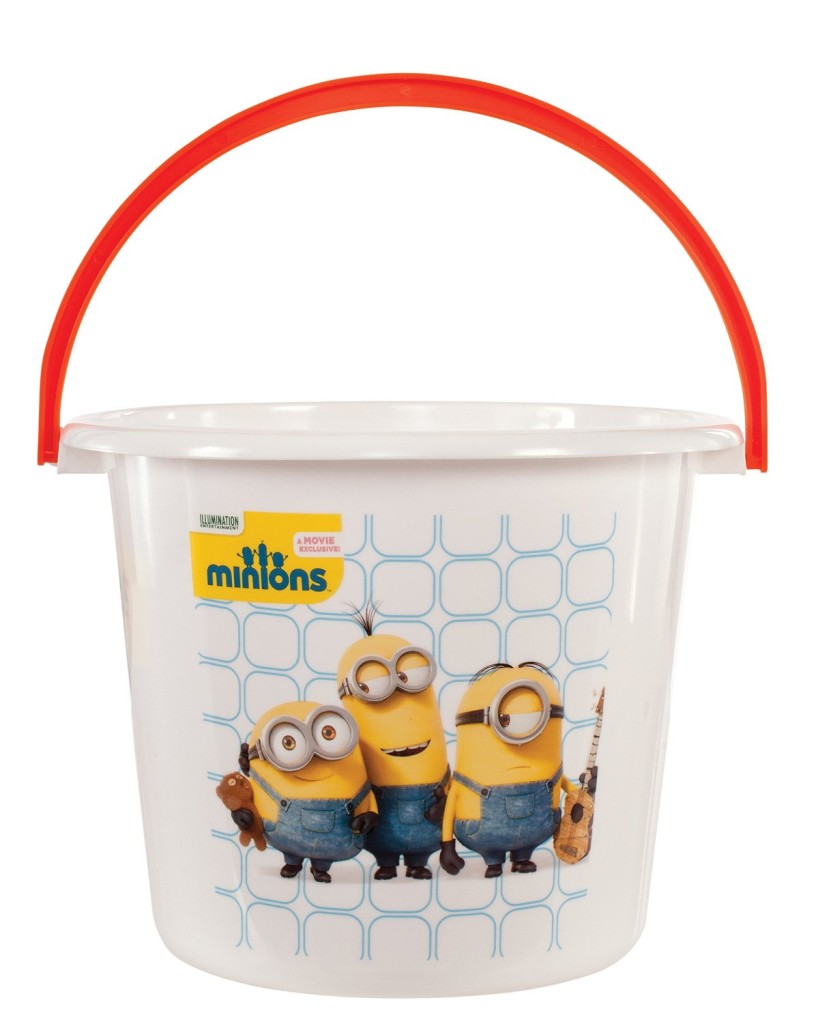 minion halloween pail