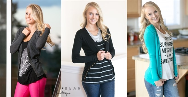 Snap Button Cardigan