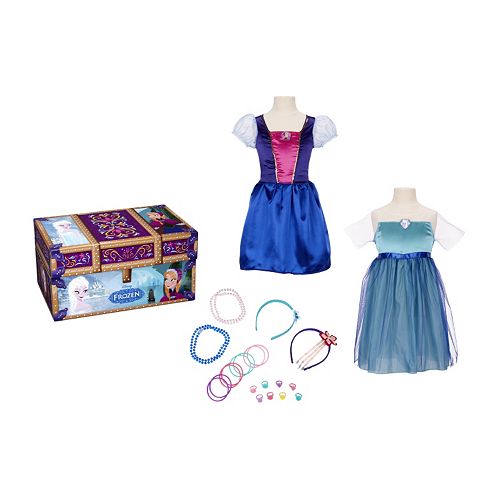 Disney Frozen Elsa & Anna Travel Trunk Dress-Up Set