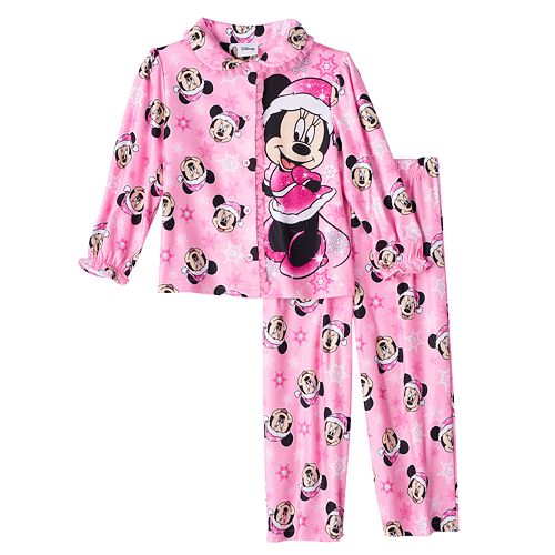 Disney's Minnie Mouse Christmas Pajama Set