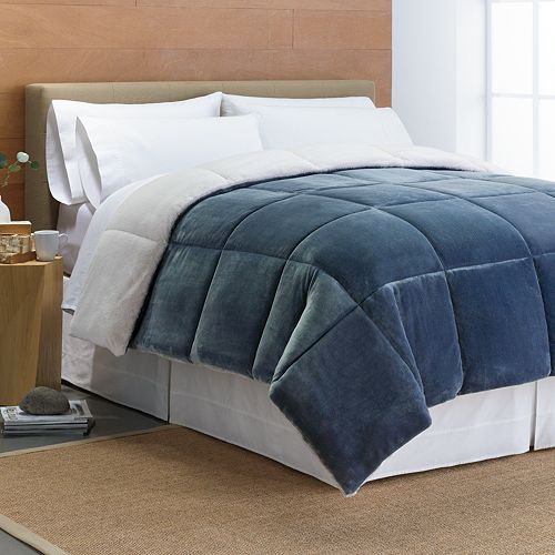 Down-Alternative Reversible Comforter