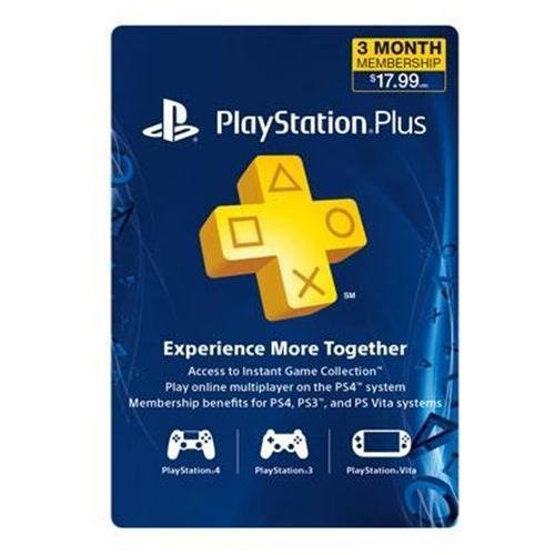 Sony PlayStation Plus - 3 Month Membership