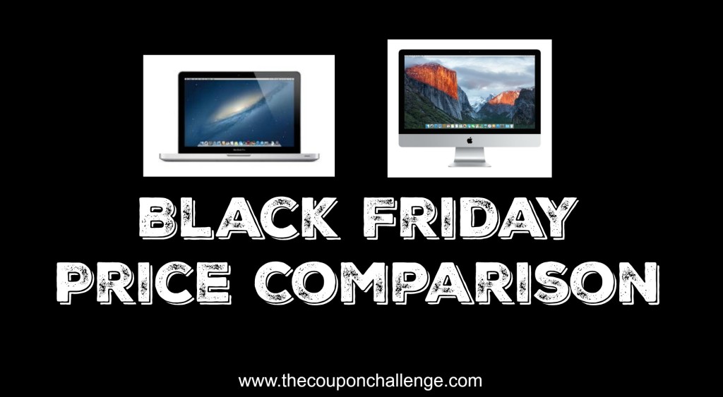 Black Friday Macbook Price Comparison