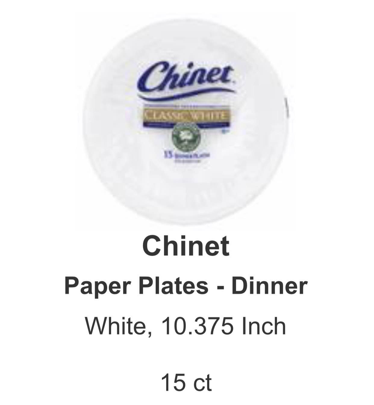 Chinet Paper Plates Just $0.50 Starting 11/18 at Farm Fresh! - The