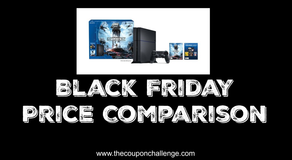 Playstation Black Friday Price Comparison