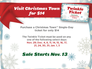 Busch Gardens Williamsburg Christmas Town Twinkle Ticket Discount - The ...