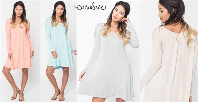 Back Pleated Dress