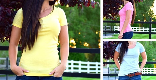 The Scoop Tee