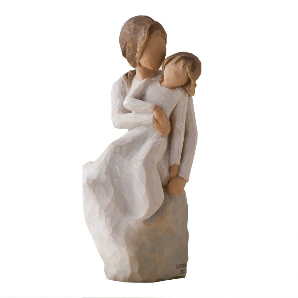 willow tree figurines mother daughter - willow tree figurines mother and two sons
