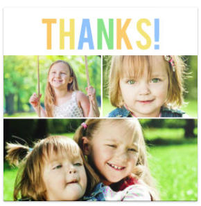 Thank you card
