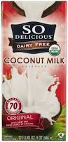 So Delicious Organic Original Coconut Milk, Aseptic pack