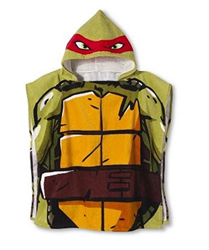 Nickelodeon Teenage Mutant Ninja Turtles Raphael Hooded Towel
