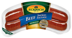 Eckrich Skinless Beef sausage