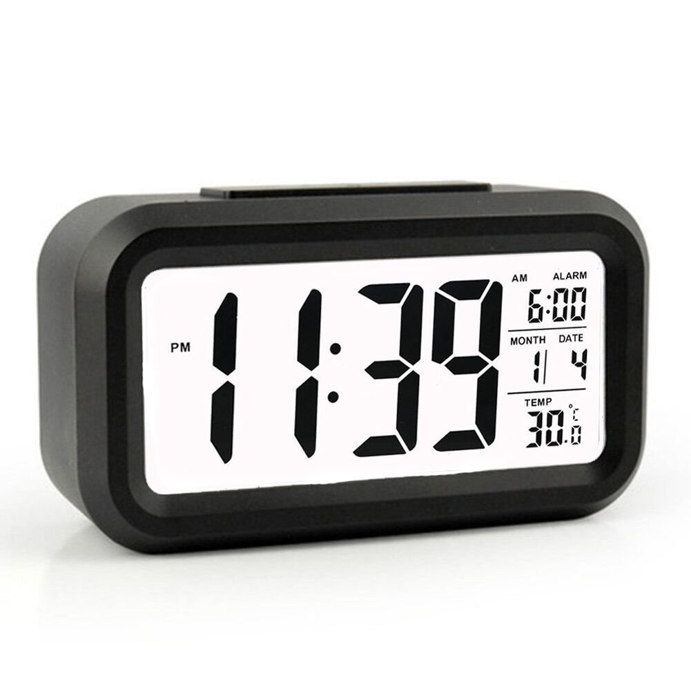 Slim Digital Alarm Clock 