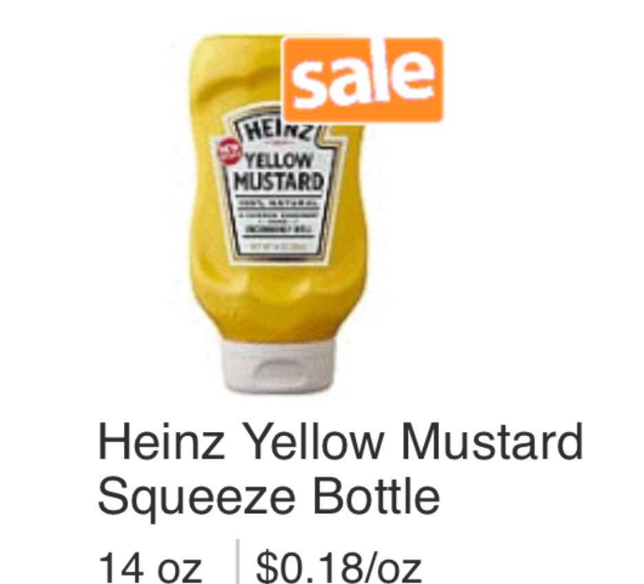 heinz mustard shirt