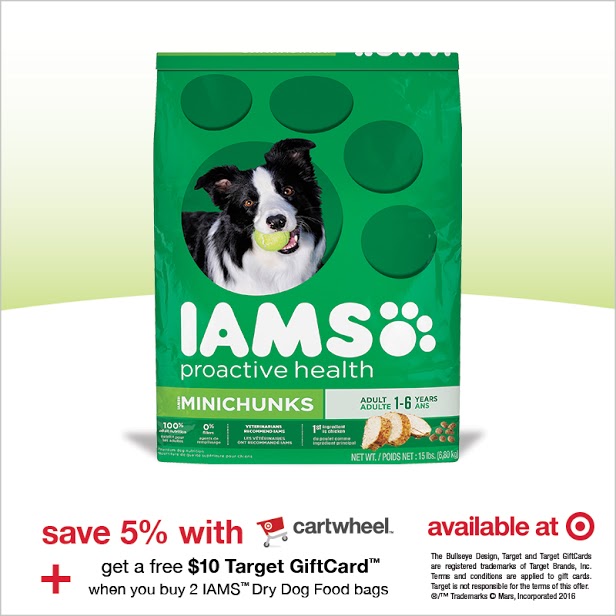 IAMS savings at Target