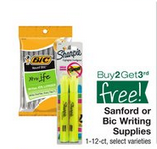 Bic sale at Farm Fresh