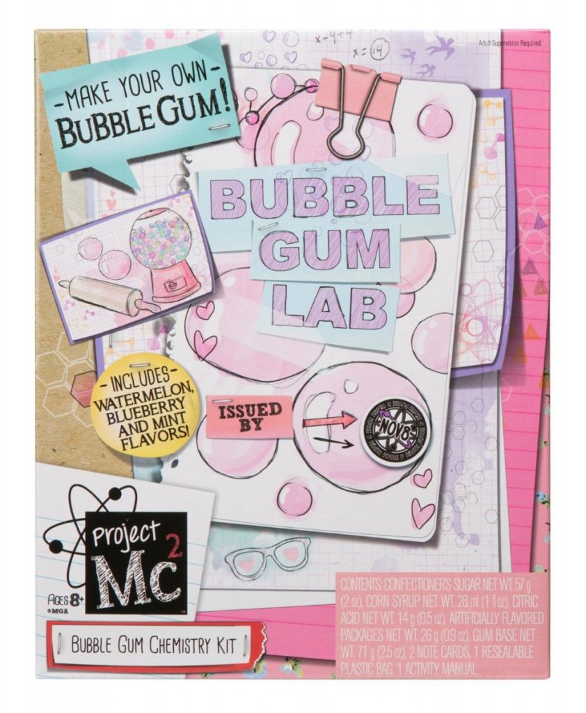 Project Mc2 Bubble Gum Chemistry