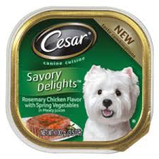 cesar dog food