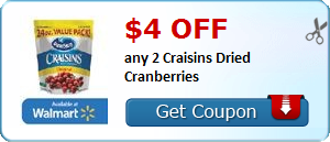 craisins coupon