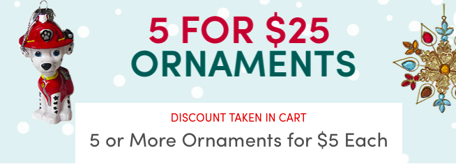 wayfarer ornament sale