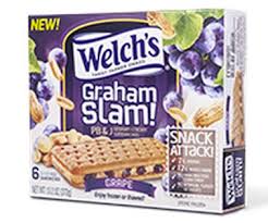 Welch's Graham Slam PB&J Sandwiches