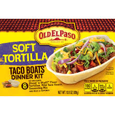 Old El Paso Taco Boats Dinner Kit