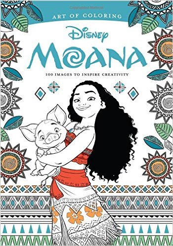 MOANA coloring book