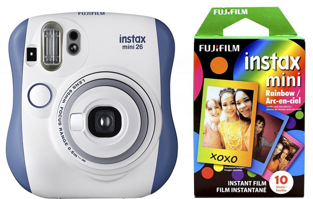 Fujfilm Instax Mini 26 + Rainbow Film Bundle
