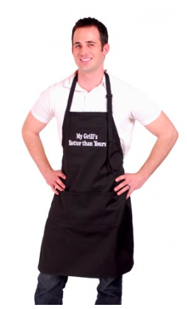 Men's Apron - My Grill's Hotter than Yours