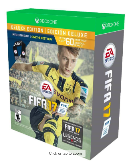 FIFA 17 Deluxe Edition Scarf Bundle - Xbox One