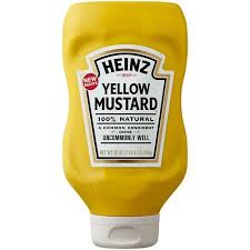 Heinz Yellow Mustard Squeeze Bottle
