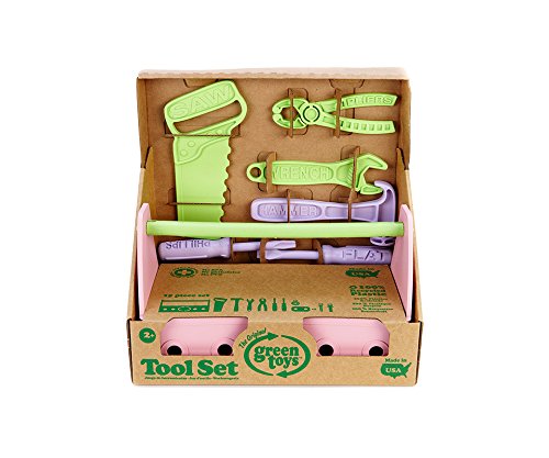 Green Toys Tool Set, Pink