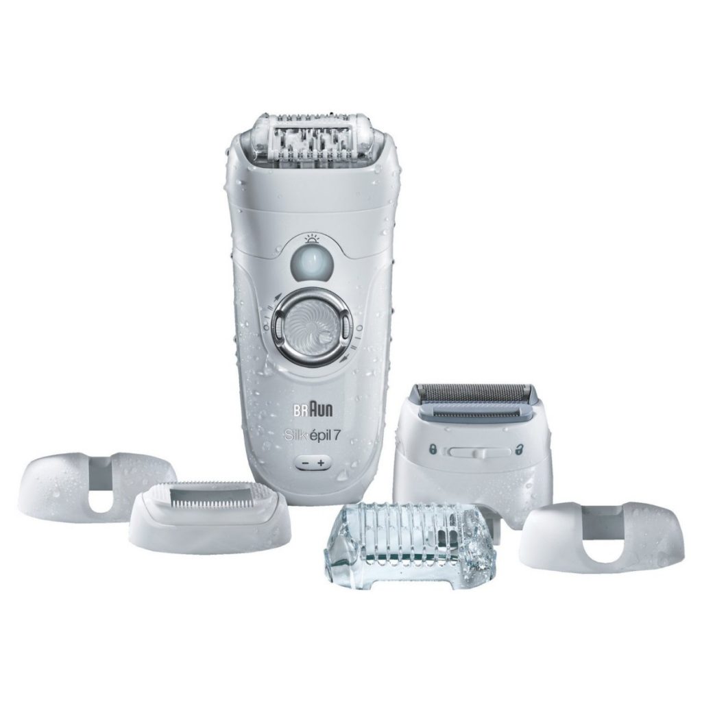 Braun Silk-épil 7 7-561 - Wet & Dry Cordless Electric Hair Removal Epilator, Ladies' Electric Shaver, and Bikini Trimmer for Women 