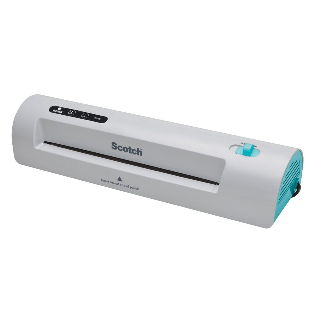 Scotch Thermal Laminator, 2 Roller System, Fast Warm-up, Quick Laminating Speed (TL901C-T)