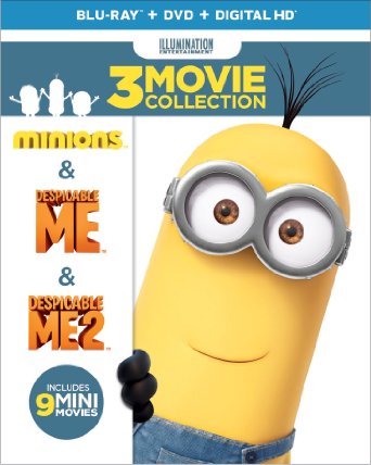 Despicable Me 3-Movie Collection (Despicable Me / Despicable Me 2 / Minions) (Blu-ray + DVD + Digital HD)